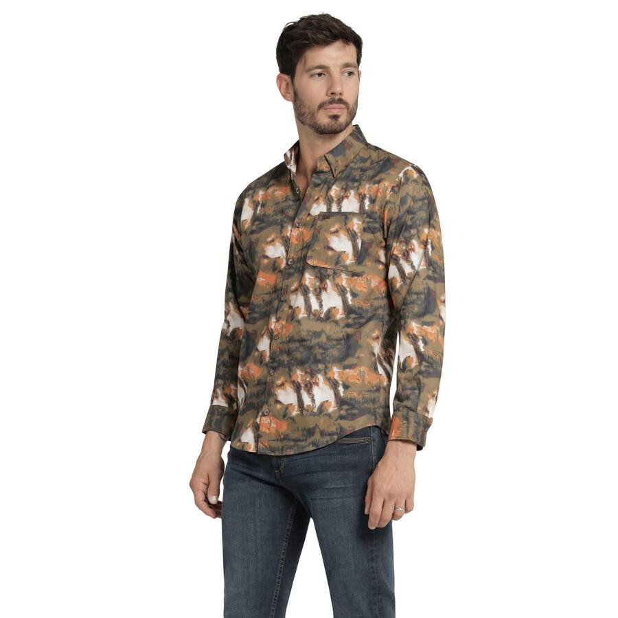 chemise décontractée ultra-slim pour homme lee 263