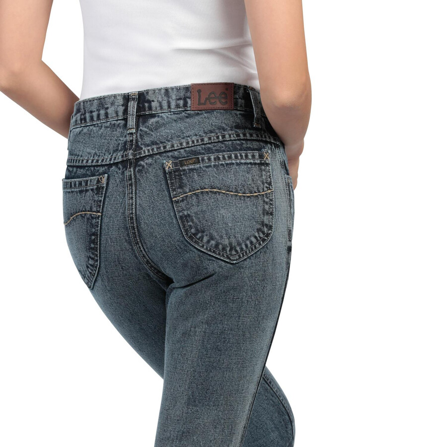 pantalon jeans slim fit lee mujer 342